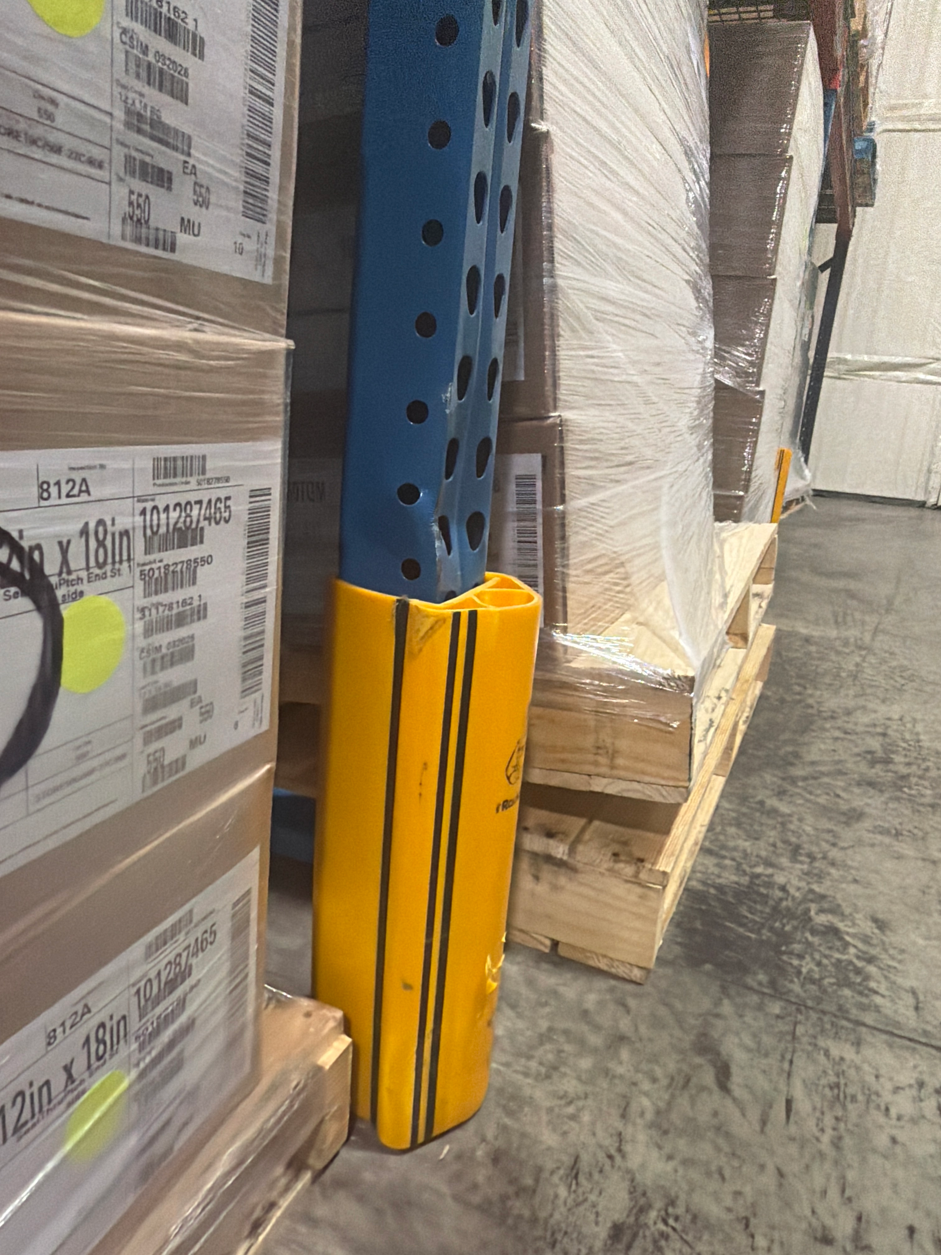 Rack Damage Table – Pony Express Warehousing
